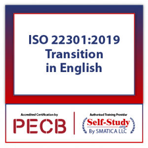 PECB ISO 22301:2019 Transition - 50% off - New Training offer