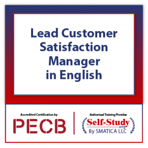 PECB Lead Customer Satisfaction Manager - 50% off - New Training offer