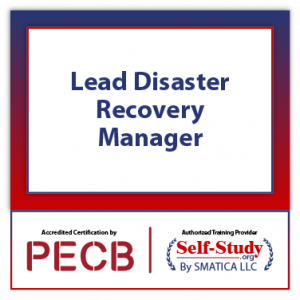 Lead Disaster Recovery Manager in English - 50% off - New Training offer