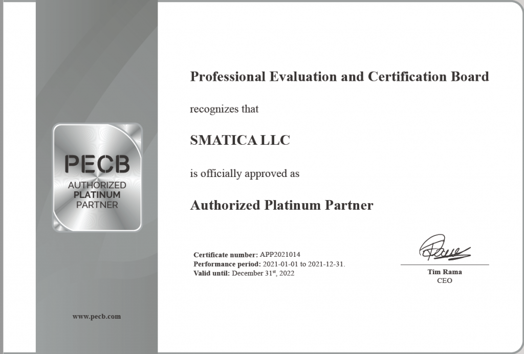 PECB Platinum Partner 1 PECB Platinum Partner