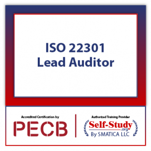 PECB ISO 22301 Lead Auditor E-Learning Course Code: 22301-LA-E - 50% off - New Training offer
