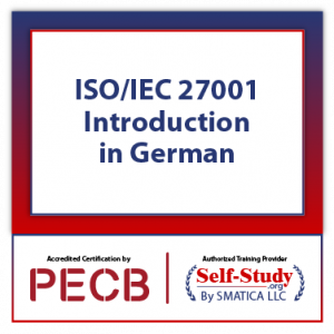 ISO/IEC 27001 Introduction in German - 50% off - New Training offer